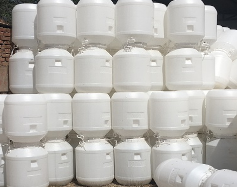 塑料积石山圆桶